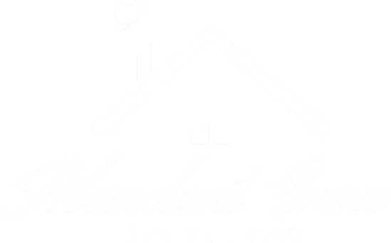 abundant grace assisted living logo white